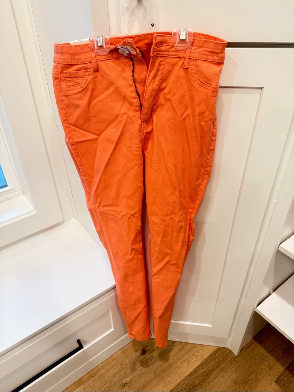 Women’s Skinny Jeans in Vibrant Orange